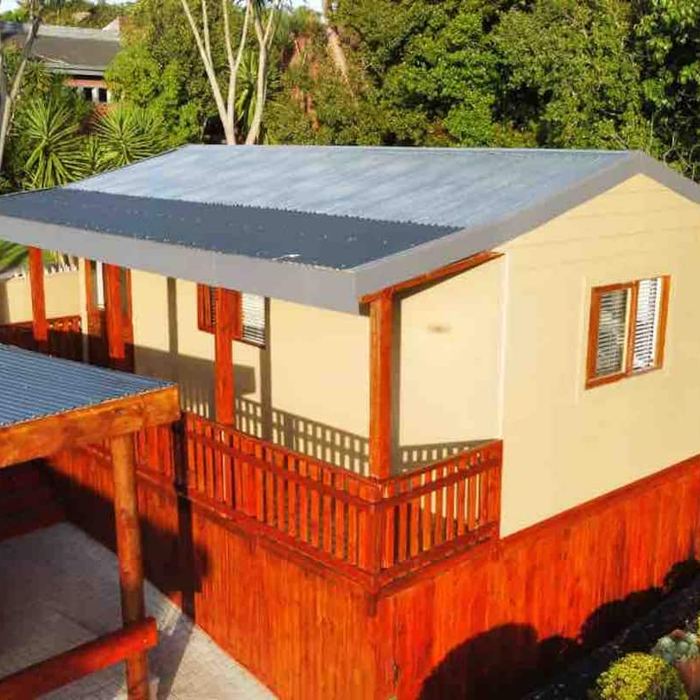 The Garden Cabin and its deck
